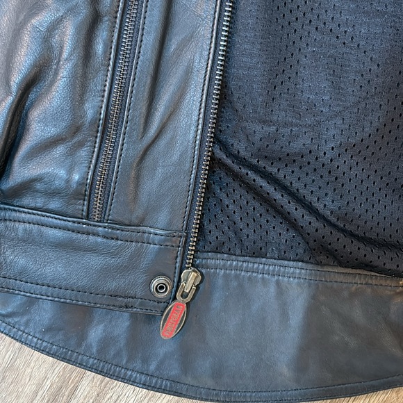 Leather Motorcycle Jacket - Picture 6 of 13